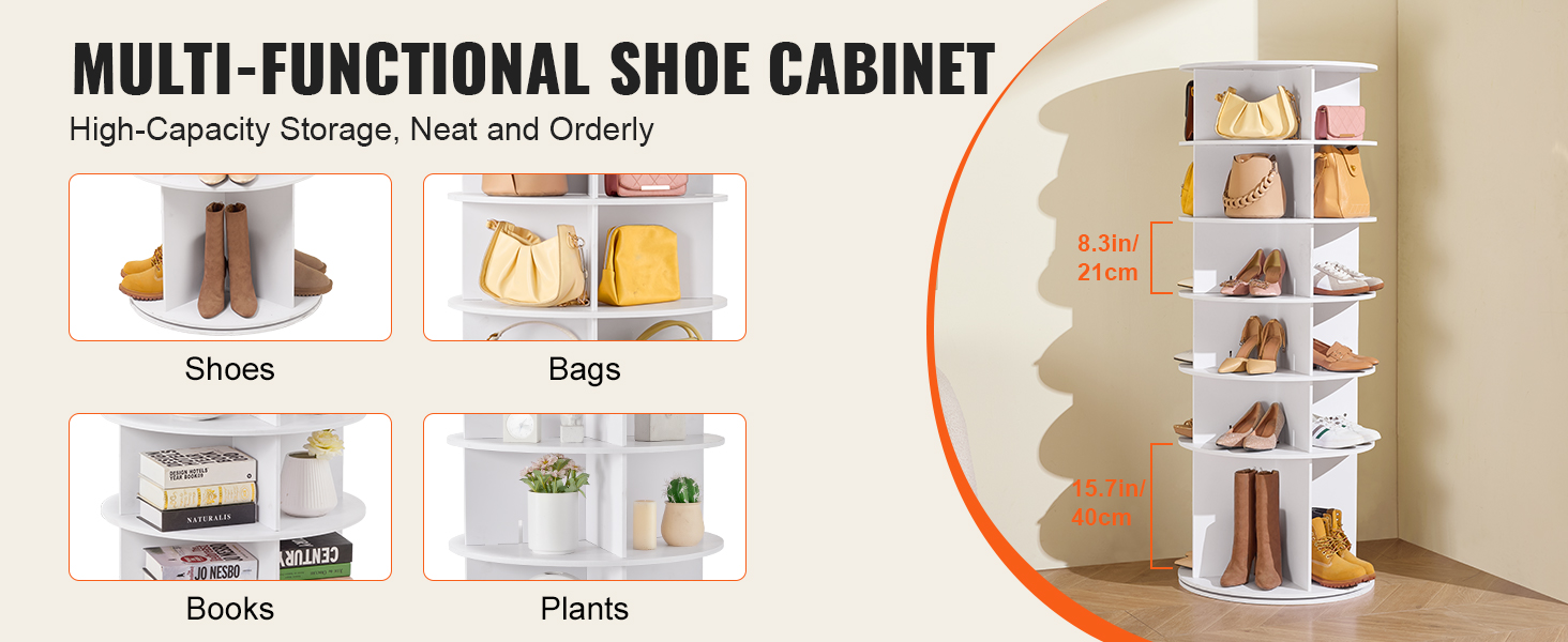 spinning shoe rack