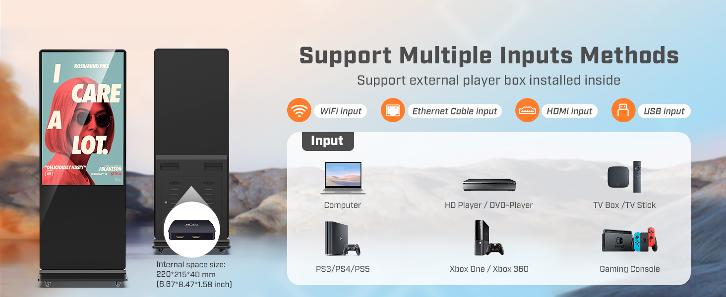 Support Multiple Inputs Methods