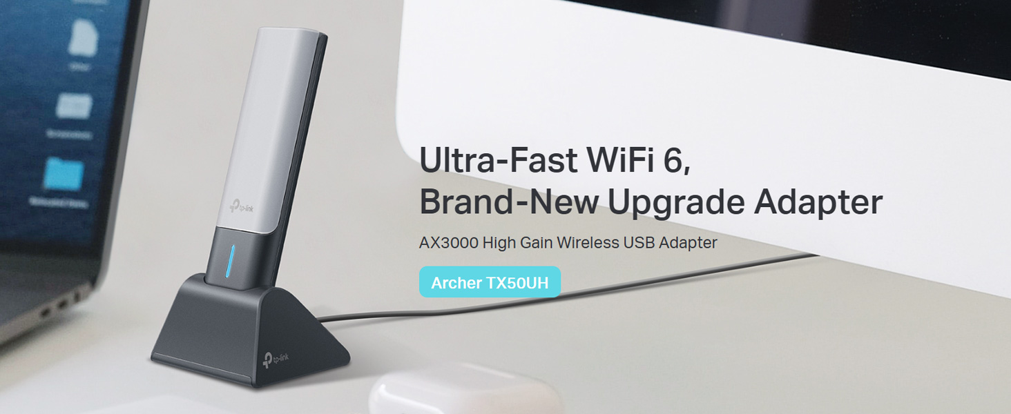 Archer TX50UH AX3000 High Gain Wireless USB Adapter