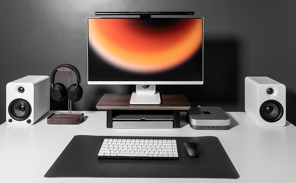 Desk Shelf Setup Cockpit Monitor Stand for Dual Screen