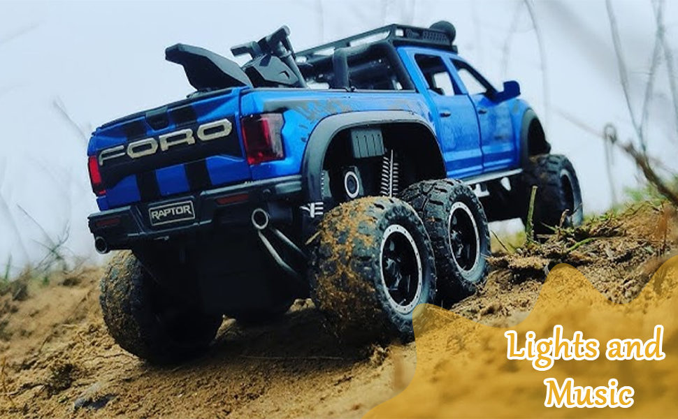 Big Size Ford Raptor F150 Model Car SPN-MX9E8