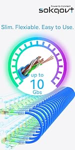 cat6a ethernet patch cable