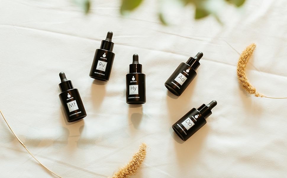 Justelements Sérum Acide Hyaluronique Visage (Mf) Antiâge Utilisation Quotidienne, Peaux Mixtes