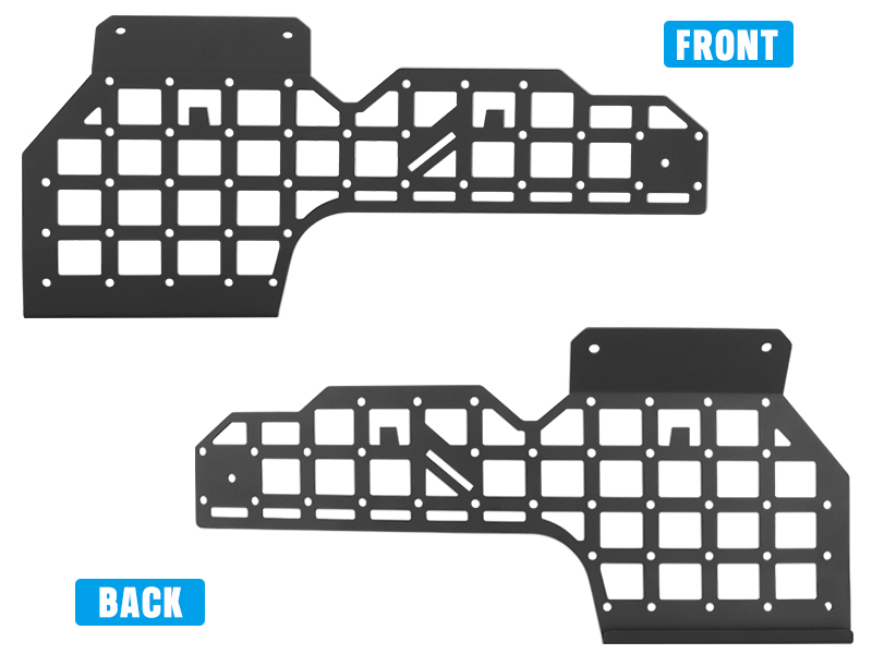 Molle Panel Center Console Storage, Passenger Side Storage Panel