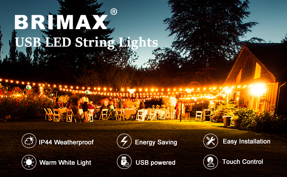 BRIMAX USB LED STRING LIGHTS