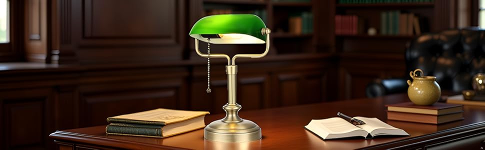 green banker lamp for ASIN B0F7RKPPDM
