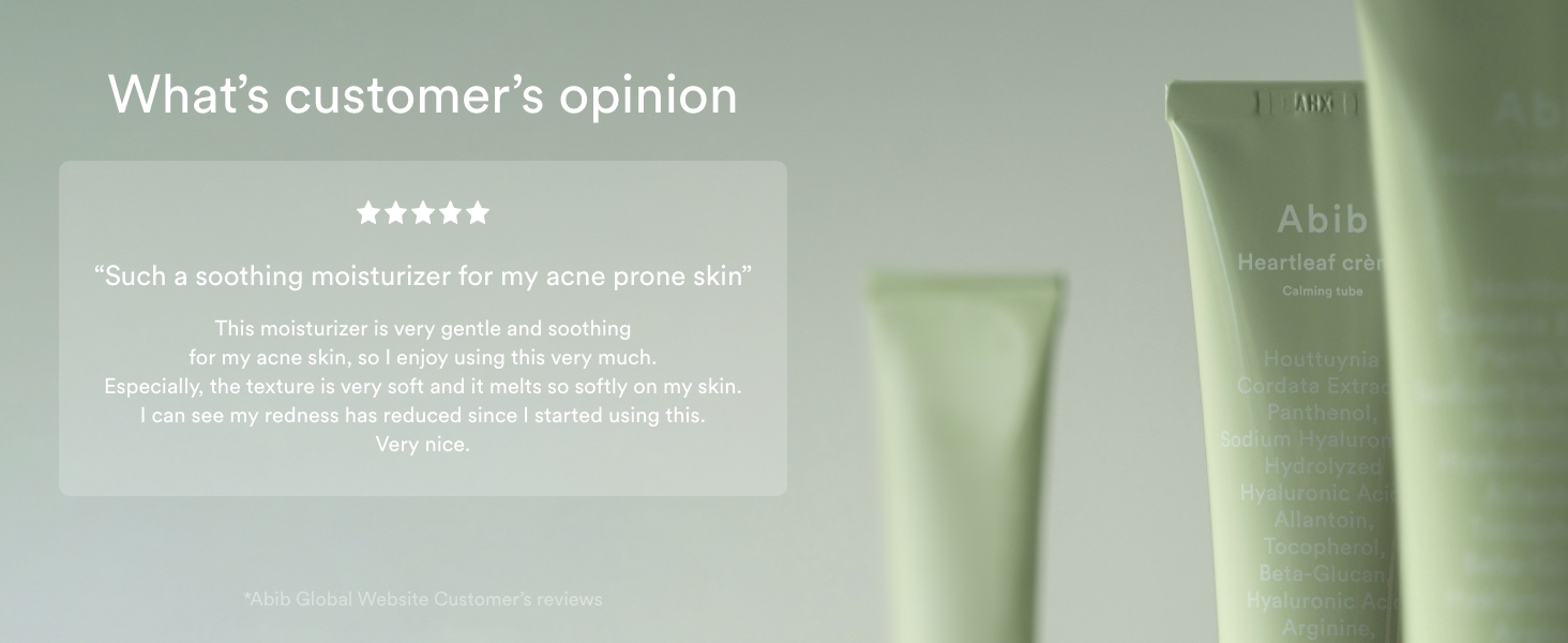 abib, creme, cream, facial cream, heartleaf, facial creme, moisturizer