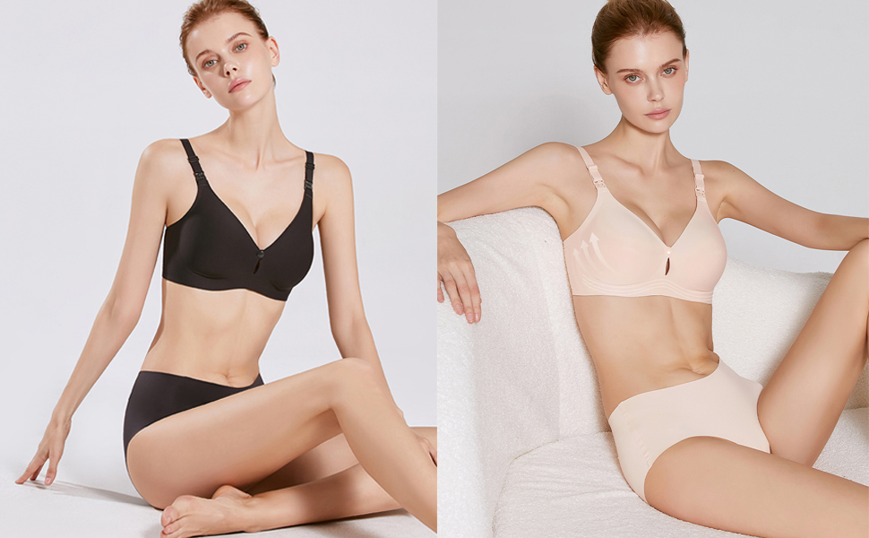ZUMIY nursing maternity bra