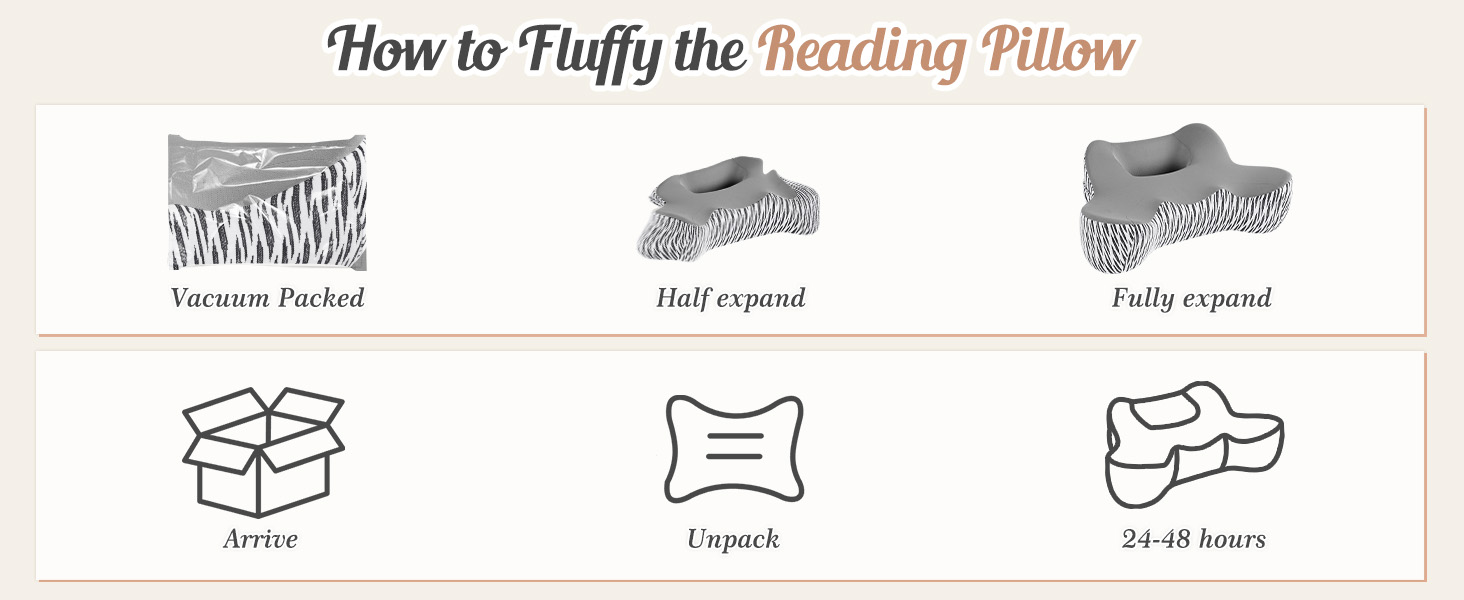 How to Fuufy the Reading Pillow