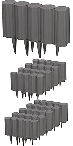 Amazon | 高儀 TAKAGI ブロックフェンス ダークブラウン 10個入