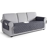 VANSOFY Couch Cover, Waterproof Sofa Covers Couch Washable Slipcover Furniture Protector Non-Slip...