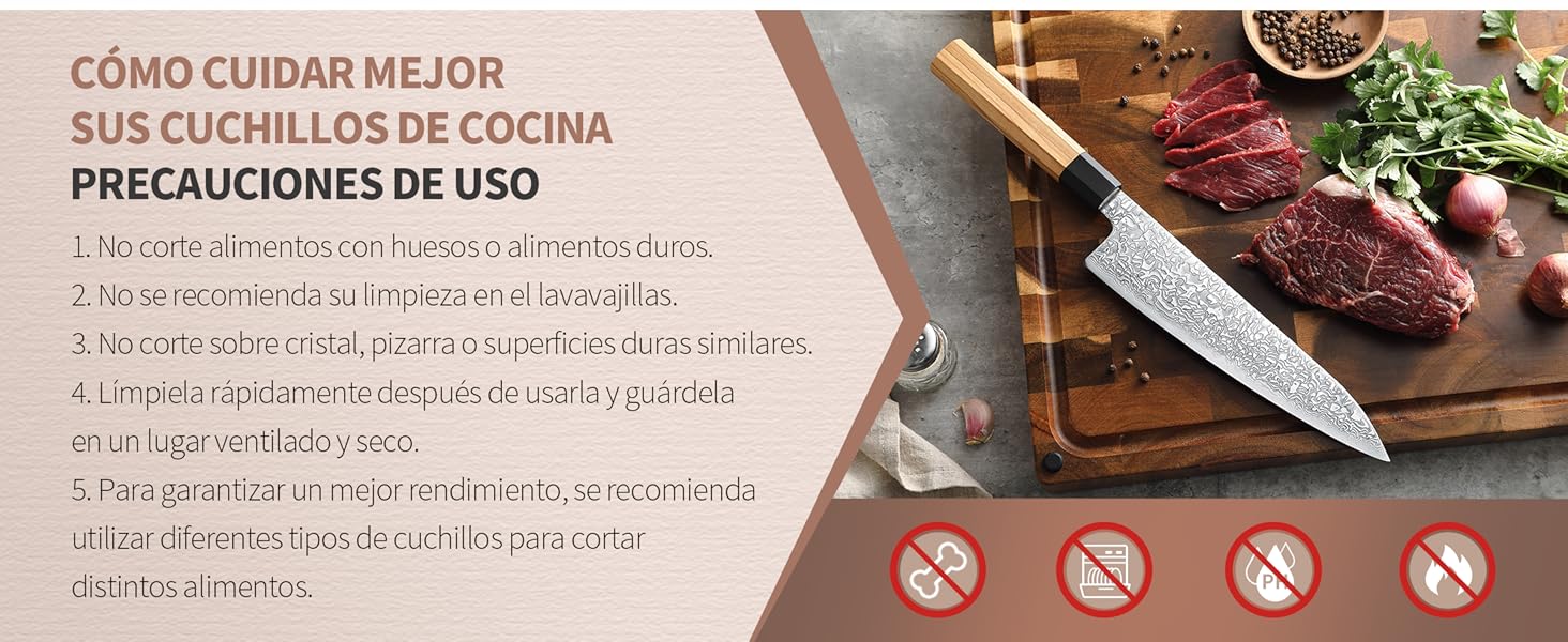 Cómo cuidar mejor sus cuchillos de cocina