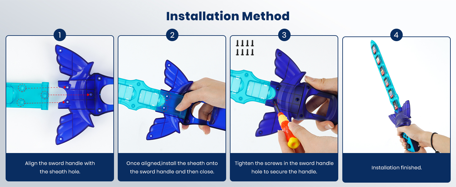 Switch Sword Accessory, CODOGOY Skyward Sword Accessories