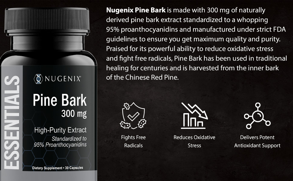 Nugenix Pine Bark Extract Benefits