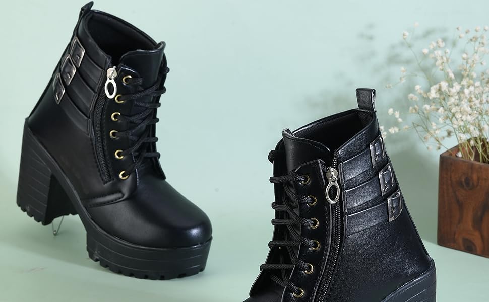Buy Jking platform boots for women at Amazon.in