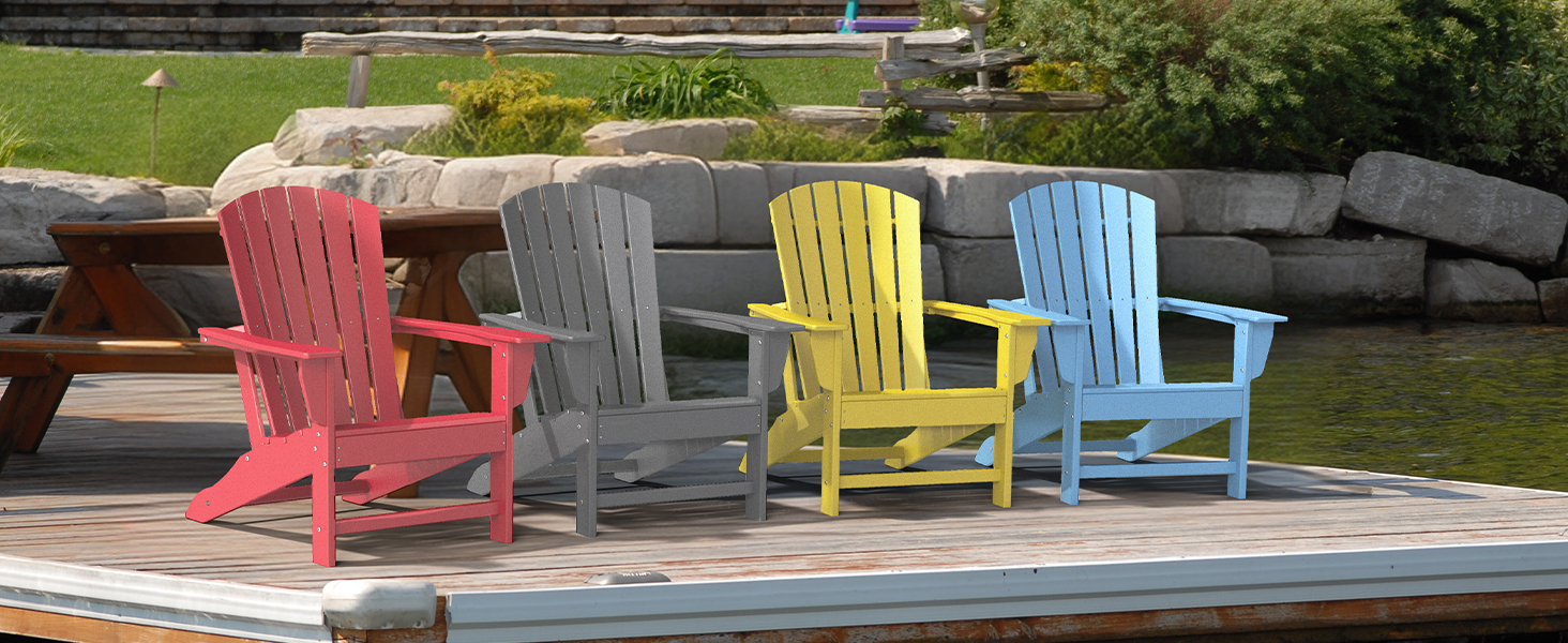 colorful adirondack