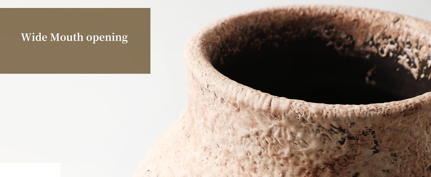 wide mouth vase
