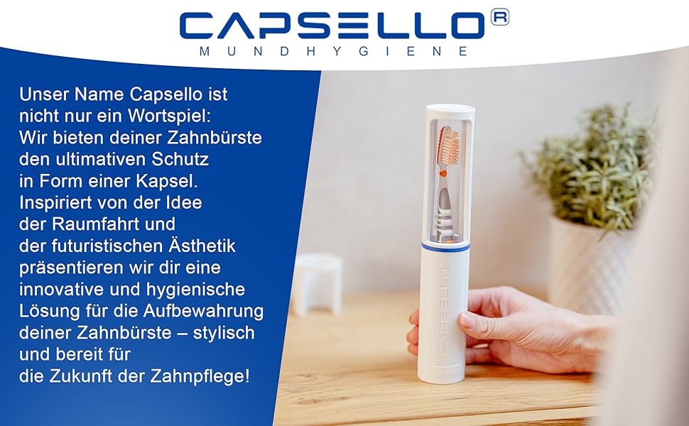 zahnabürstenbox, zahnbürste etui, reisezahnbürste, zahnbürstenset, capsello, mundspülbecher