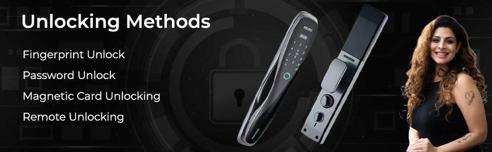 SPN-JGSP Smart Door Lock, Digital Door Lock Fingerprint Lock