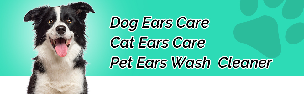 dog and cat ear cleaing