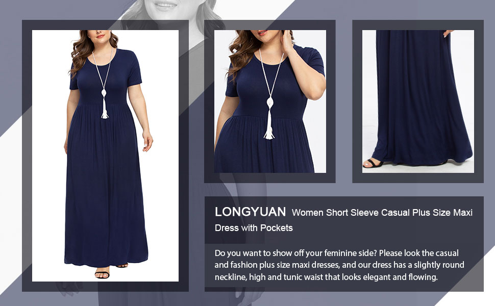 6xl plus size maxi dress