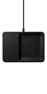 courant classics catch 3 phone charging station with valet tray