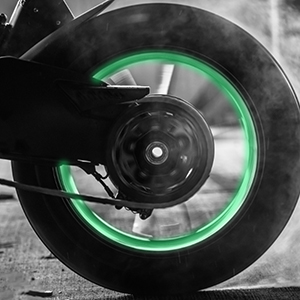 Four wheeler tyre light wheel