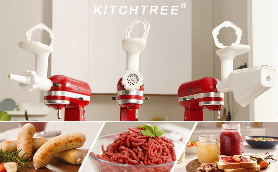 metal meat grinder for kitchenaid stand mixer