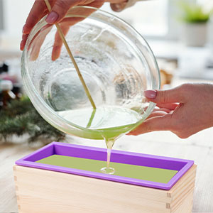 silicone loaf mold soap