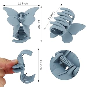 butterfly clips