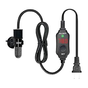 Aquarium Fish Tank Heater: 50W Small Submersible Turtle Heater With Ad U2013 My Store
