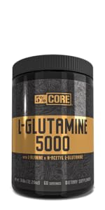5% Nutrition L-Glutamine L-Alanine Immune &amp; Digestive Support Post Workout Recovery Muscle Builder