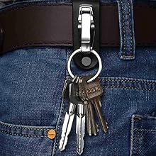 Amazon.co.jp: [Liangery] ベルトキーホルダー メンズ ベルト