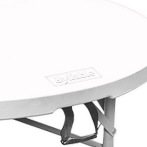 round folding table 48in round card plastic folding table 4 foot large folding circle table kitchen