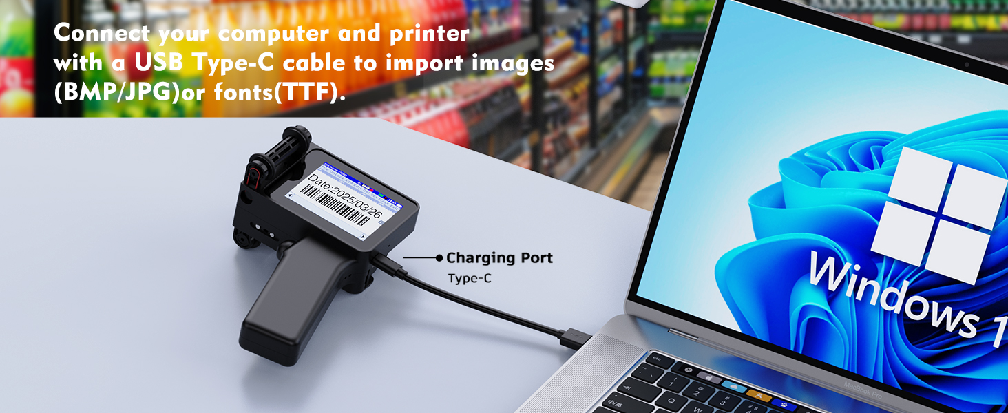 inkjet date printer
