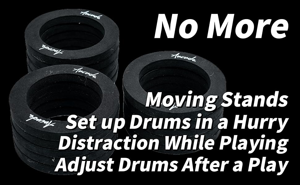 Aucuda Drum Rug, 4x6 ft Drum Mat, Electrical Drum Carpet