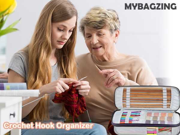  Crochet Hook Organizer for Knitting Accessories