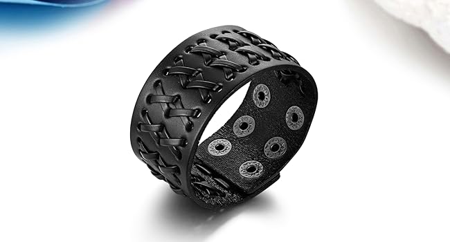 【希少】Jerry Van Ambrug レザーバングル 黒 美品 希少】Jerry Van Ambrug レザーバングル 黒 美品 希少】Jerry