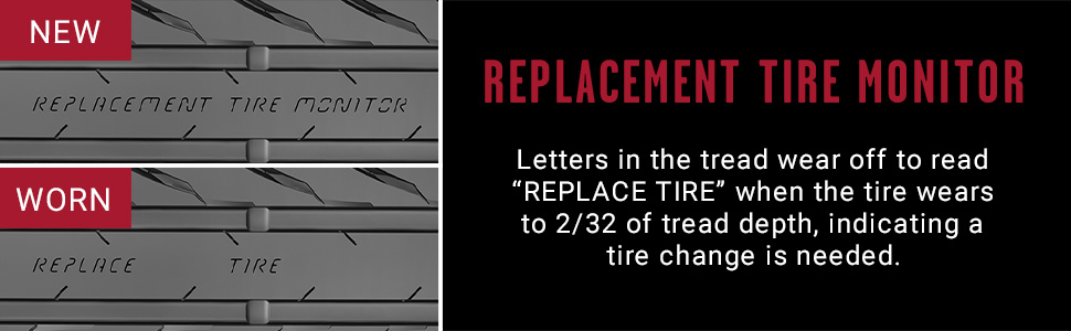 General G-MAX RS tires replacement tire monitor