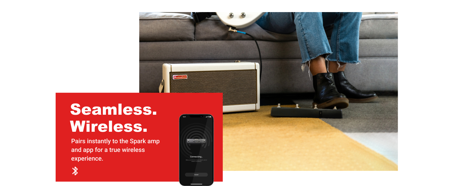 Positive Grid Spark Control Wireless Guitar Footswitch