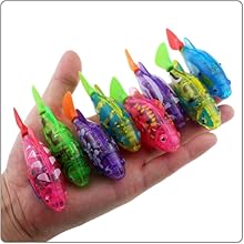 electric electronic fish toy baby toddler kids birthday gifts water tank swim realistic