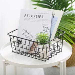 wire baskets for bathrooms