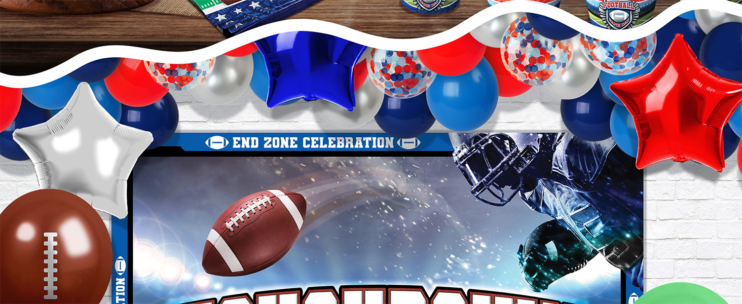 Treasures Gifted Football Cups 16ct Football Party