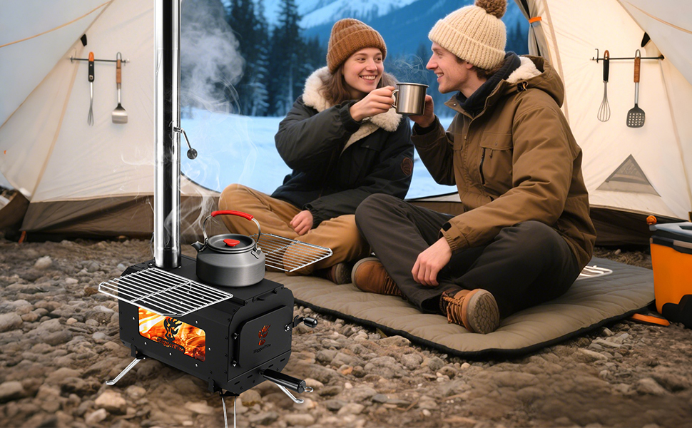 camping stove portable stove wood camp stove camping heater solo stove