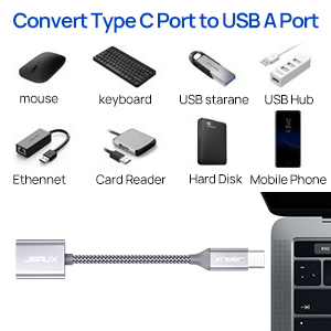 USB C'den USB Adaptörüne 5