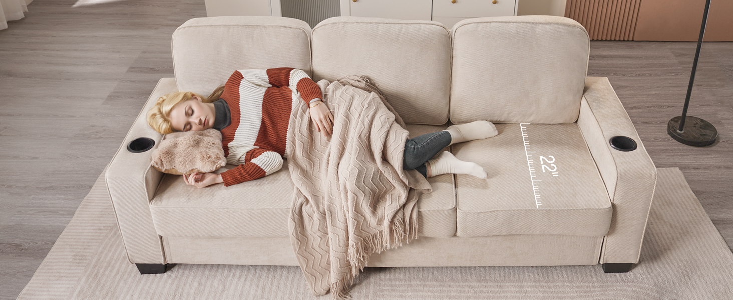 3 seater cloud sofa couch