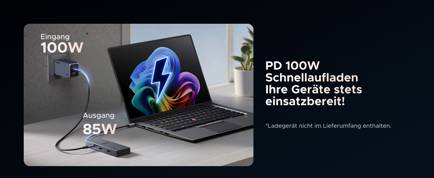 UGREEN Revodok Pro 7-IN-1 USB-C Hub (10 Gbps Dual 4K@60Hz)