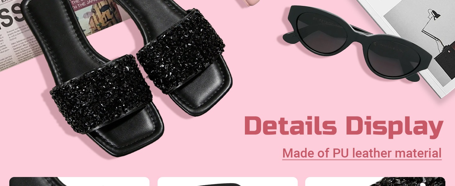 PU Leather Square