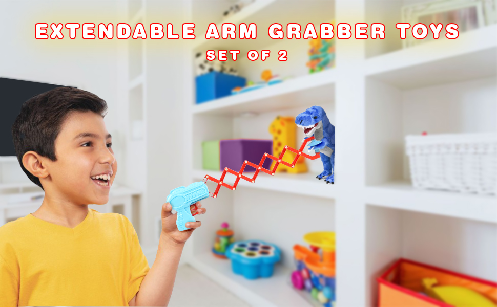 ArtCreativity Extendable Arm Grabber Toys, Set of 2, Toy