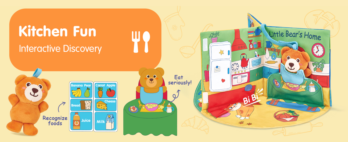 busy book for 1 year old